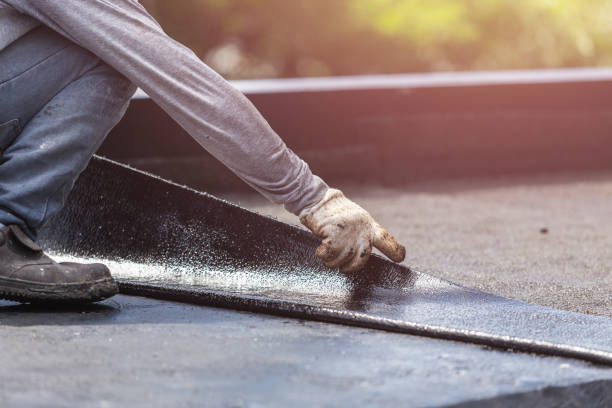 Professional Emergency Waterproofing technician working in Pomeroy, PA
